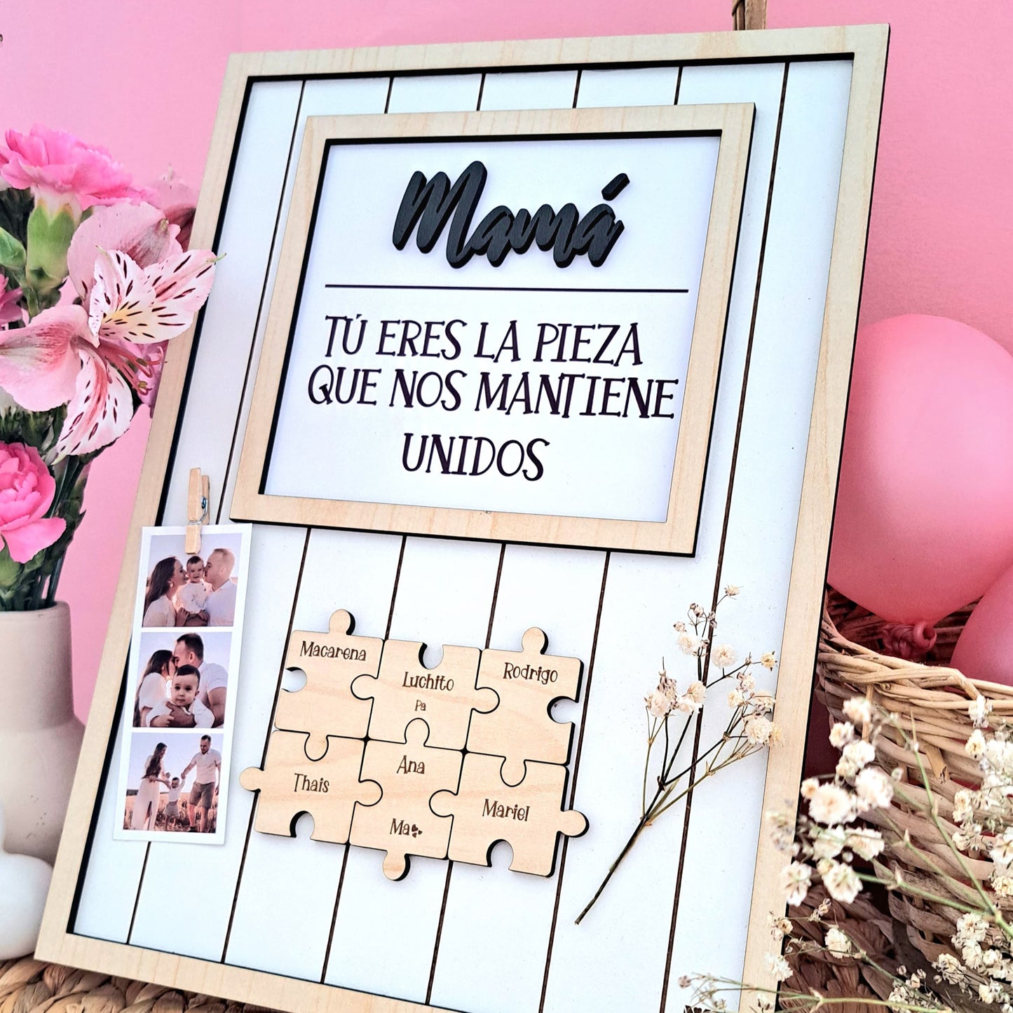 🧩 Marco “Rompecabezas Mamá”