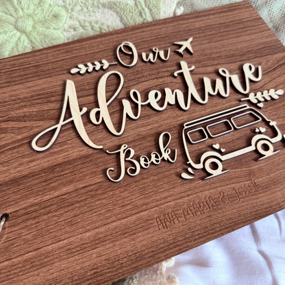 📖 Our Adventure Book – Álbum de Viajes Personalizado