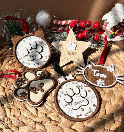 Bola de navidad personalizada: Mascotas