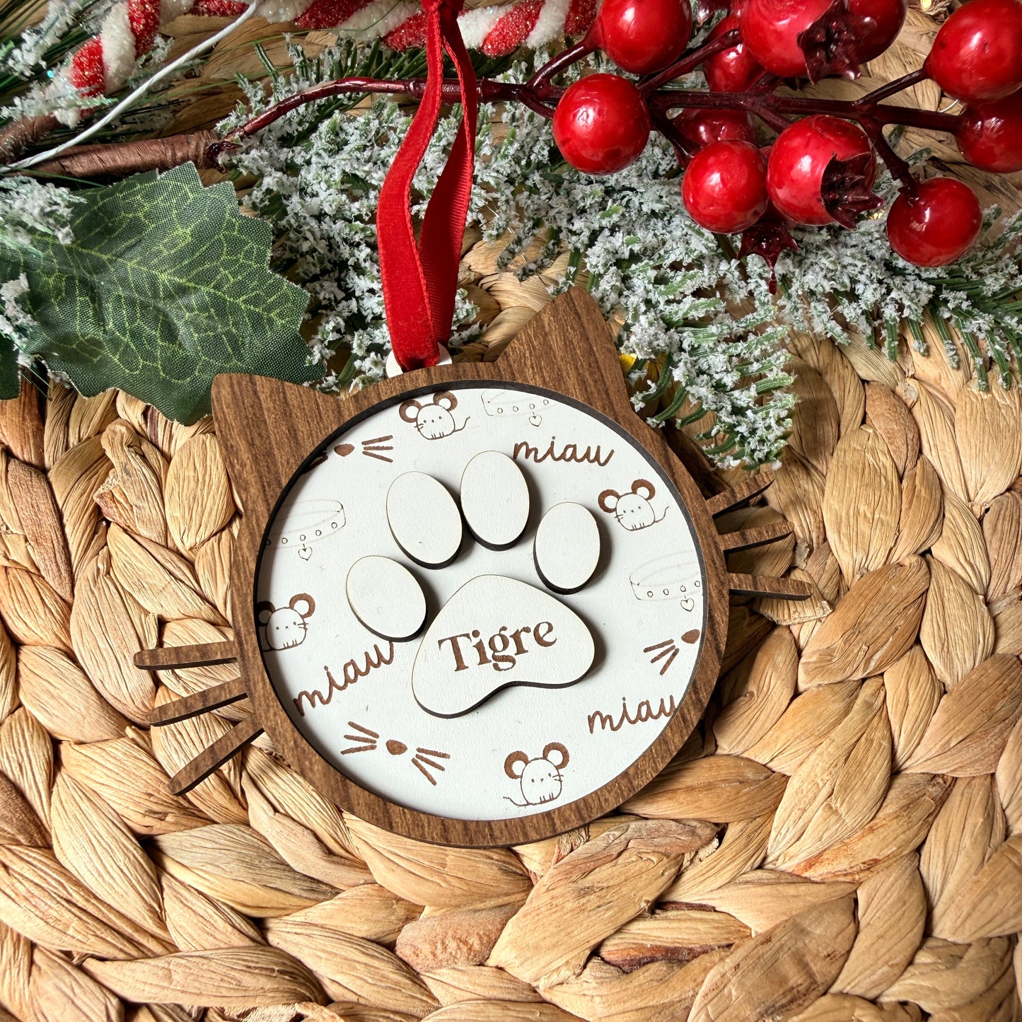 Bola de navidad personalizada: Mascotas