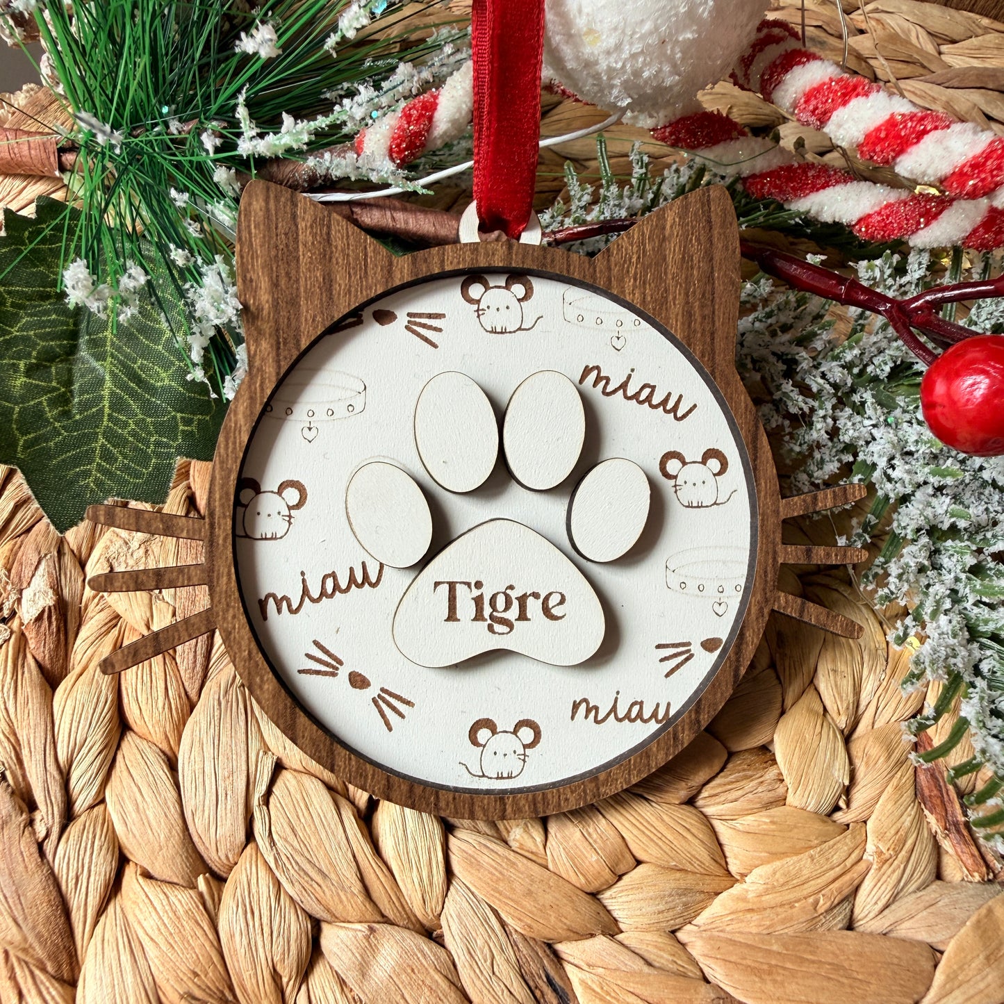 Bola de navidad personalizada: Mascotas