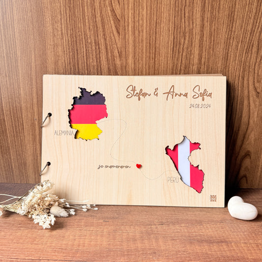 💌🌎Álbum Relación a Distancia Personalizado
