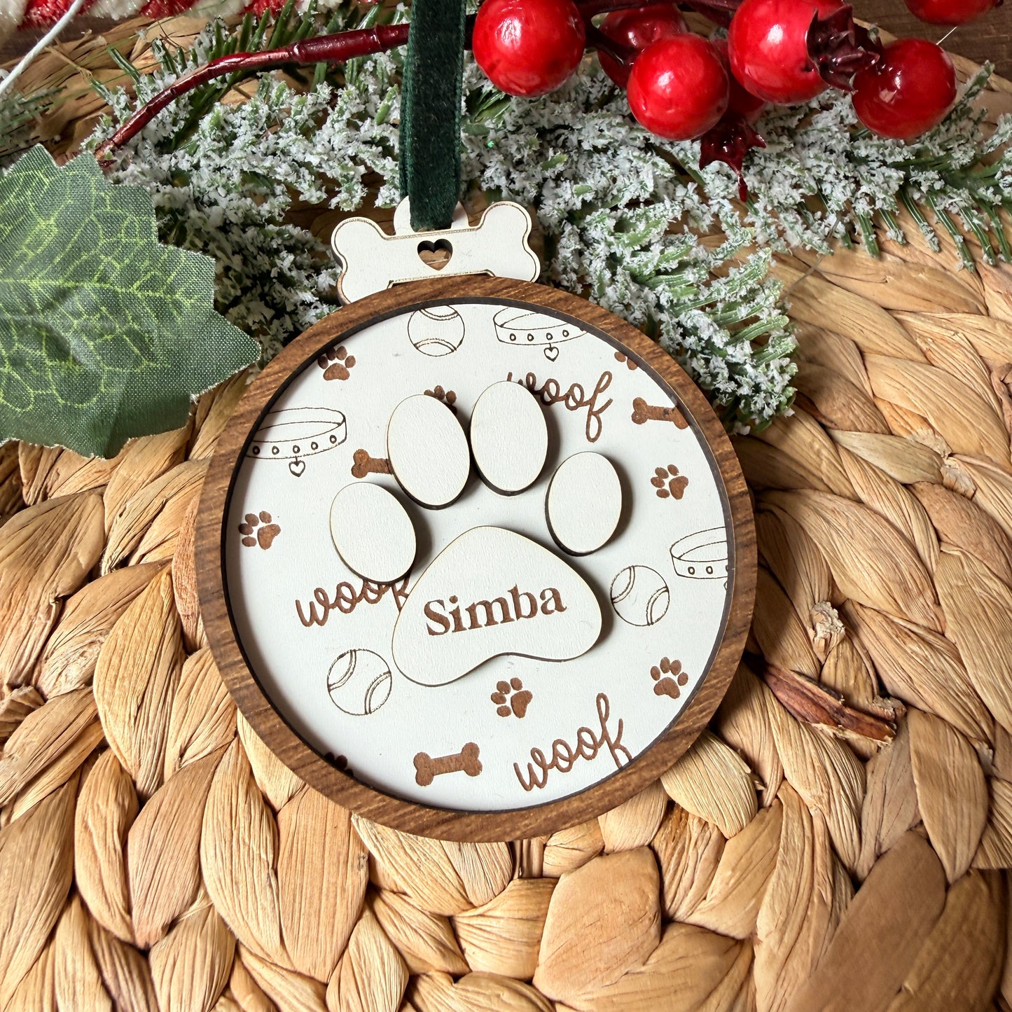 Bola de navidad personalizada: Mascotas