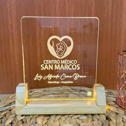 ⚕️Porta Nombre Vertical