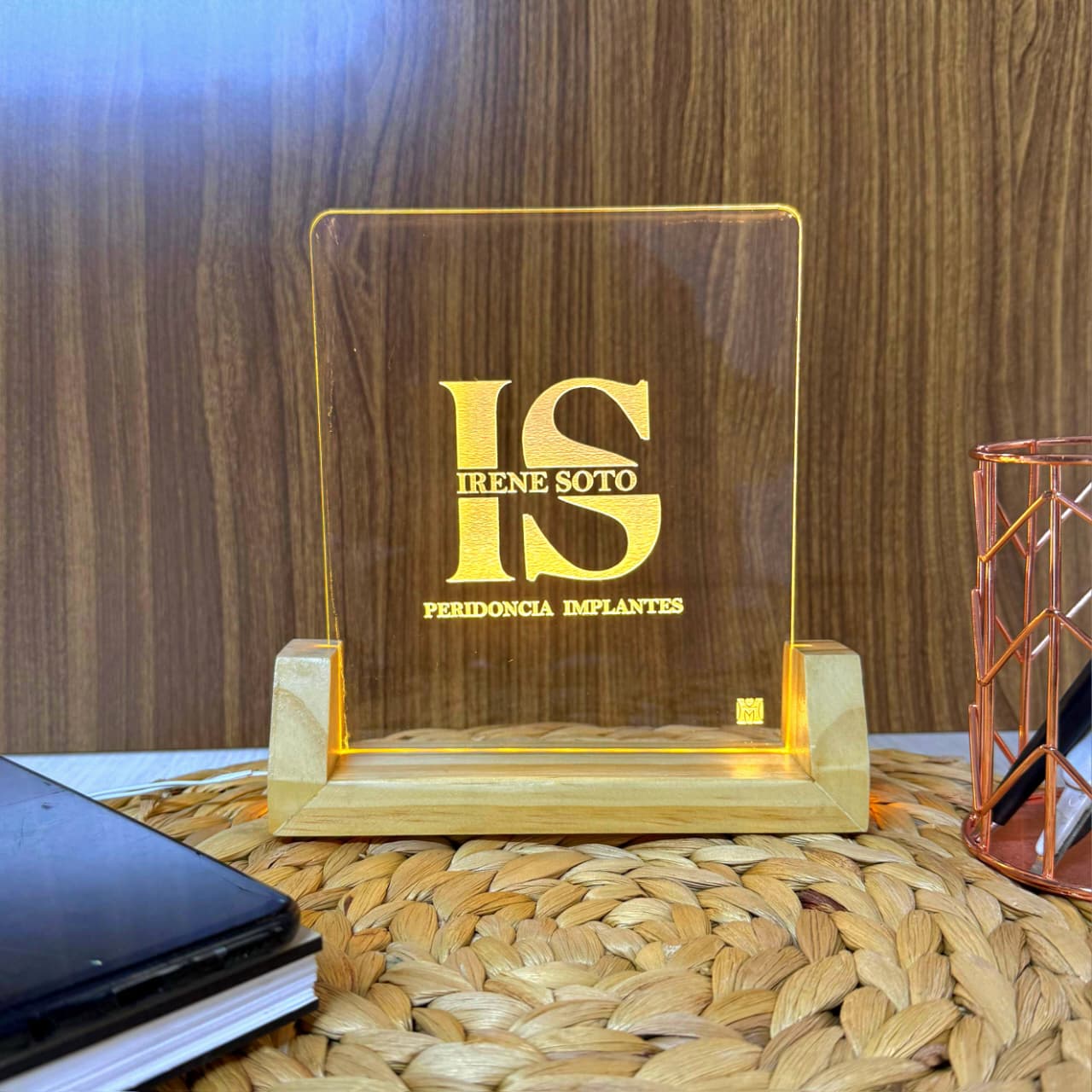 ⚕️Porta Nombre Vertical